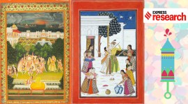 Holi, Mughal Holi, Holi images, Holi date, Holi 2022, eid-e-gulab, holi in mughal miniatures, akbar playing holi, mughals and holi, holi history, holi news, Indian Express