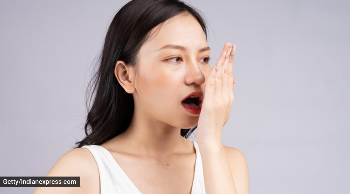 bad breath, foods that cause bad breath, foods to avoid for bad breath, foods to eat to prevent bad breath, oral hygiene, dental health, indian express news