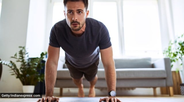 fitness, workout, workout sessions, push-ups, push-ups for experts, advanced level push-ups, indian express news