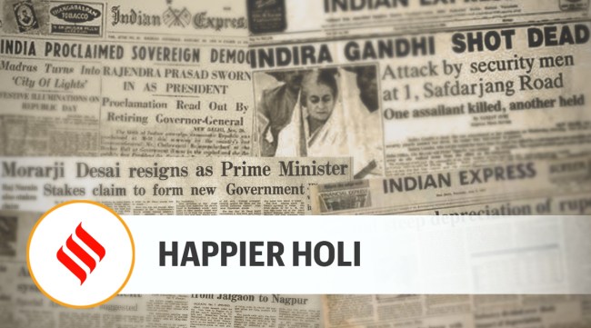 Holi, perhaps more than any other festival, is about transgression. In colleges, students splash water on their professors, in housing colonies the old and young alike take great pleasure in putting colour on each others’ faces. 