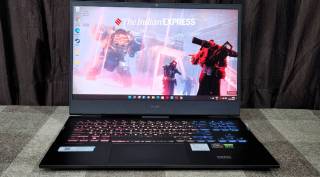 HP, Lenovo and Dell continued to hold on to their first, second and third positions even when tablets were taken into account. The HP Omen 16 is pictured here.