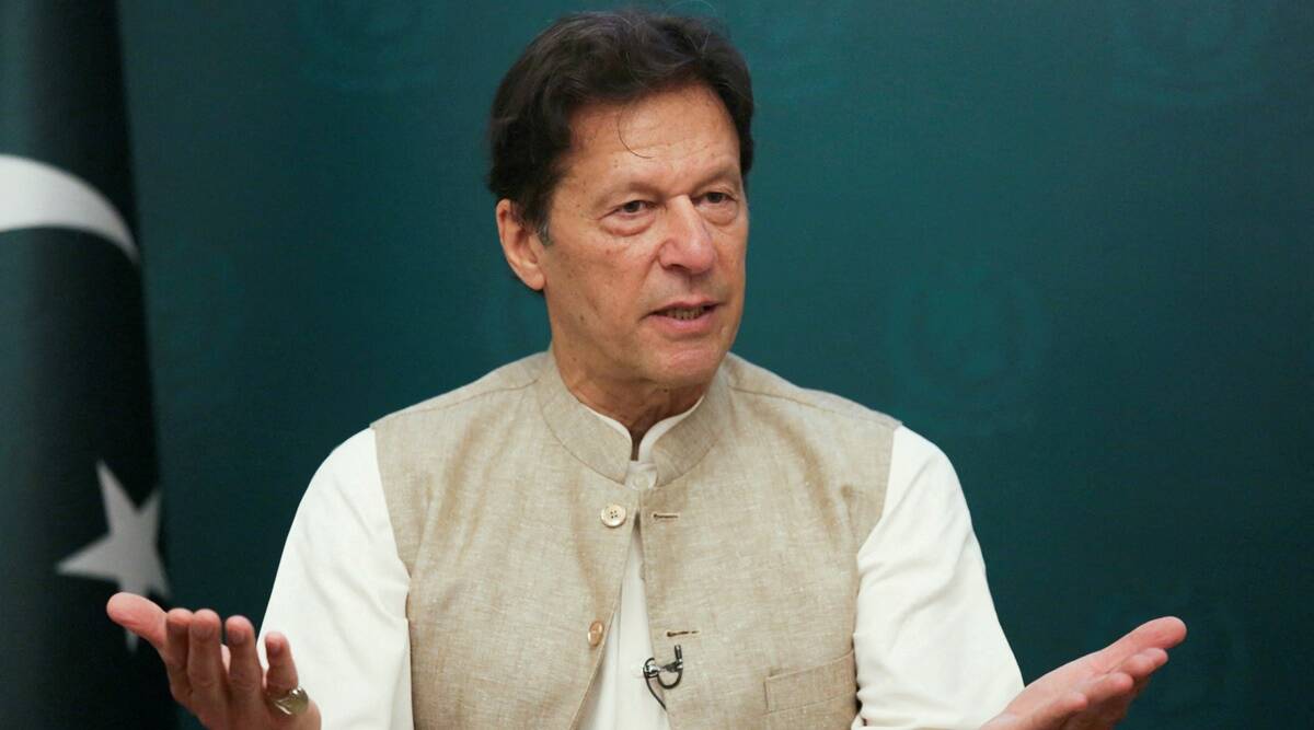 Imran Khan said that India, which is a part of Quad, has imported oil from Russia despite American sanctions.
 (Reuters)