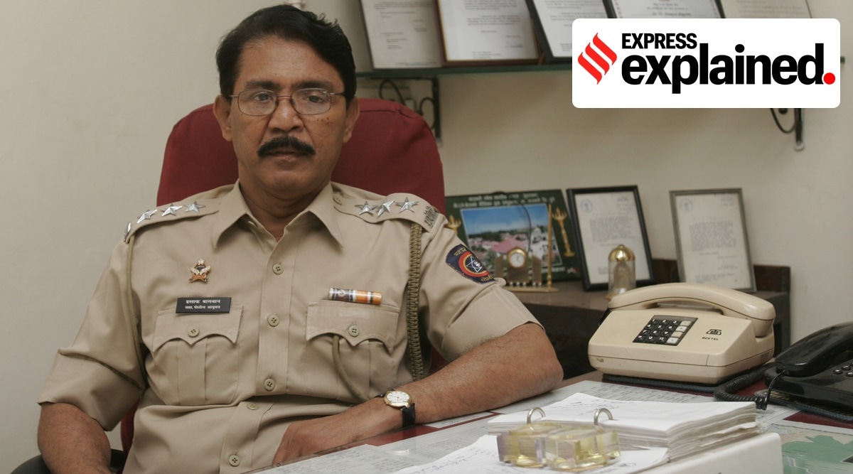 Isaque Ibrahim Bagwan is a retired Assistant Commissioner of Police who served in Maharashtra Police for 35 years and retired in 2009. (Express photo)