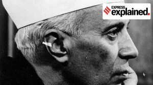 Former prime minister Jawaharlal Nehru. (Express Archive)