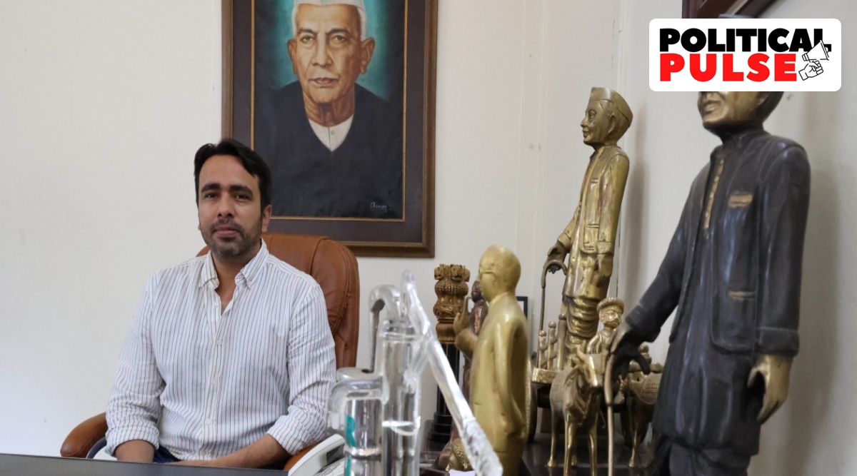 RLD president Jayant Chaudhary. (Express Photo by Amit Mehra)