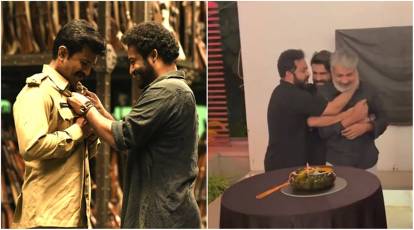 414px x 230px - Inside Ram Charan's birthday bash, hosted by RRR co-star Jr NTR: Watch  their group hug with director SS Rajamouli | Entertainment News,The Indian  Express