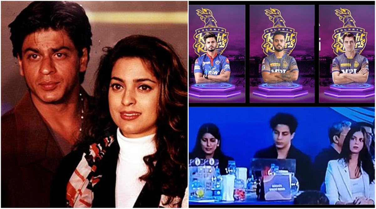 Juhi Chawla Nangi Chudai - Juhi Chawla says Aryan, Jahnavi and Suhana are 'present and future' of KKR,  has a query for Shah Rukh Khan | Entertainment News,The Indian Express