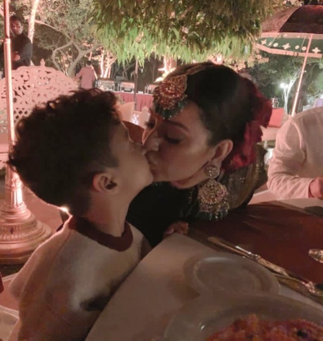 Kangana's little nephew Prithvi Raj Chandel 2