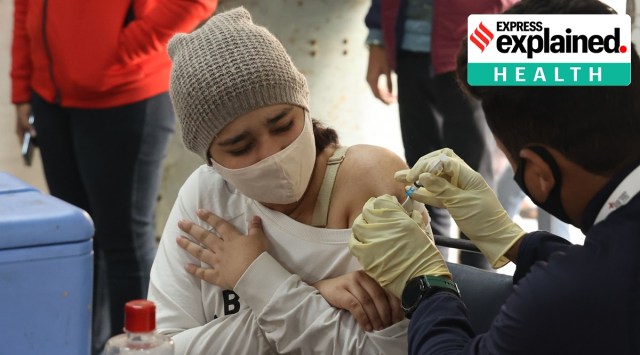 Currently, people above the age of 14 are eligible for Covid-19 vaccine. (Express Photo: Amit Mehra)