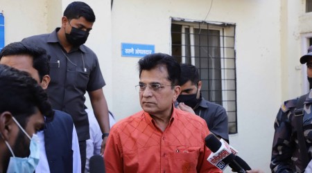 Kirit Somaiya, INS Vikrant, Kirit Somaiya, son booked, BJP, Mumbai police, Mumbai news, Indian express