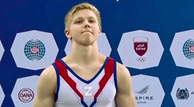 The International Gymnastics Federation, known as FIG, denounced the “shocking behavior” by Kuliak and pledged to ask its independent integrity unit to investigate. (Twitter)