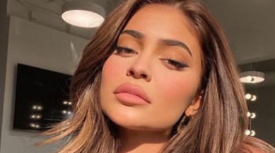 Kylie Jenner, Kylie Jenner news, Kylie Jenner postpartum health, Kylie Jenner postpartum life, Kylie Jenner motherhood, Kylie Jenner son Wolf, Kylie Jenner daughter Stormi, indian express news