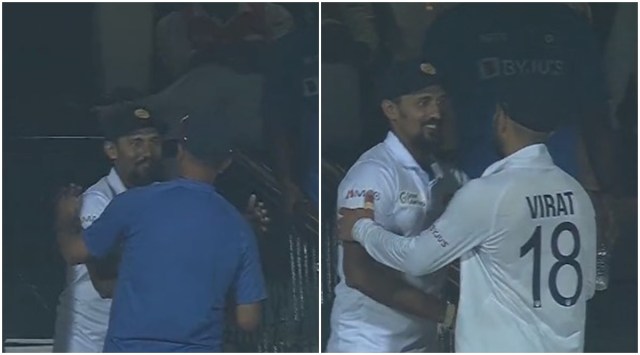 Watch: Kohli, Dravid congratulate Lakmal after he leaves field in his ...