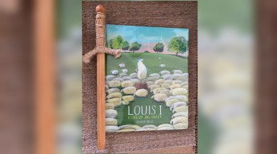 Louis I, King of the Sheep, what is Louis I, King of the Sheep about, chidren's book, books for kids, reading for kids, reading with kids, interesting children's book, parenting, indian express news