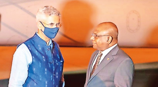 Ibrahim Solih, Maldives, Abdulla Yameen, S. Jaishankar, India Sri Lanka Ties, Indian Express, India news, current affairs, Indian Express News Service, Express News Service, Express News, Indian Express India News