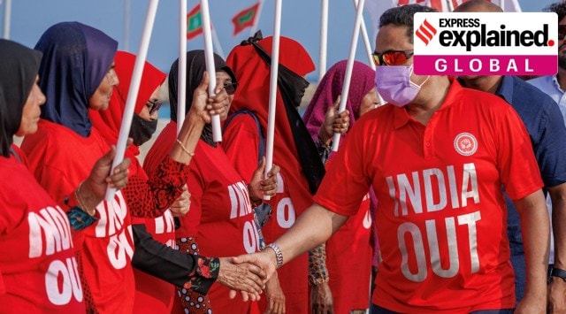 Maldives, India Maldives, anti-India campaign in maldives, India out campaign, Maldivian Parliament, Abdulla Yameen, explained global, Express explained