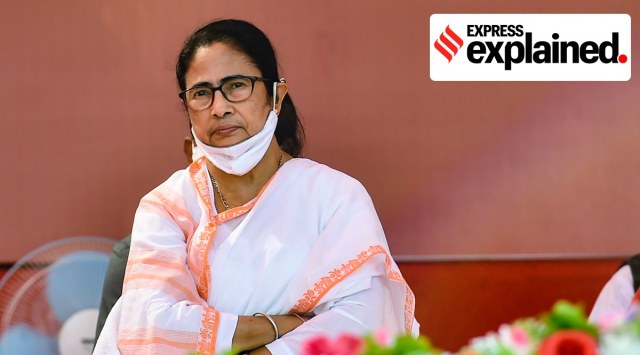West Bengal Chief Minister Mamata Banerjee attends a public meeting in Varanasi on Thursday, March. 3, 2022. (PTI Photo/Arun Sharma)