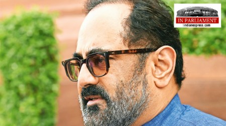 Rajeev Chandrasekhar, Minister of State for Electronic and IT Rajeev Chandrasekhar, Lok Sabha, social media, social media users’ verification, Indian Express, India news, current affairs, Indian Express News Service, Express News Service, Express News, Indian Express India News