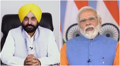 Bhagwant Mann, PM Modi, Mann to meet modi, Punjab government, Aam Aadmi Party, Punjab news, Indian express