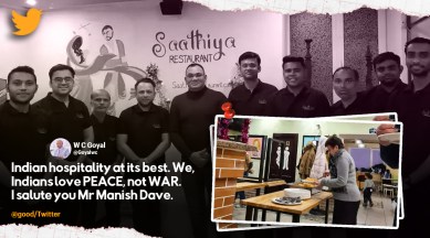 Ukraine hotel opens for people, Indian restaurant, Indian restaurant basement, Manish Dave, Russia-Ukraine war, refuge, indian express