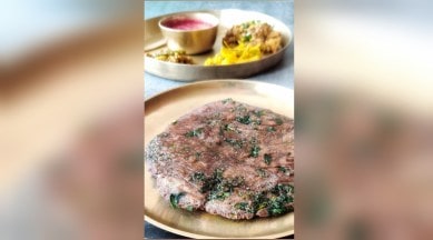 millet rotis with fresh moringa leaves, moringa leaves, how to cook with moringa leaves, how to make millet rotis, healthy eating, recipe, indian express news