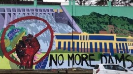 arunachal pradesh, govt mural, Arunachal court bails lawyer, artist, E Mili, Nilim Mahanta, no more dams graffiti, Wall of Harmony project, itanagar news, north east news, arunachal news