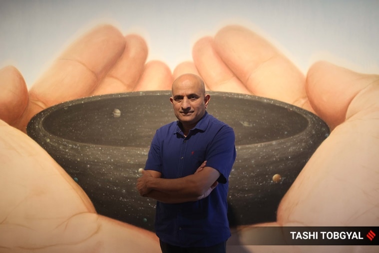 NS Harsha at the Vadehra Art Gallery