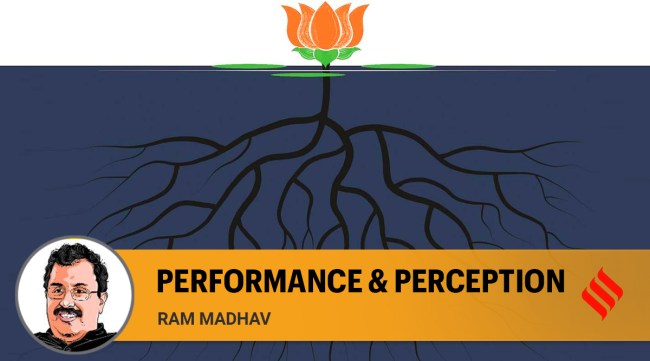 A constant for the BJP is its organisational network. (Illustration: C R Sasikumar)