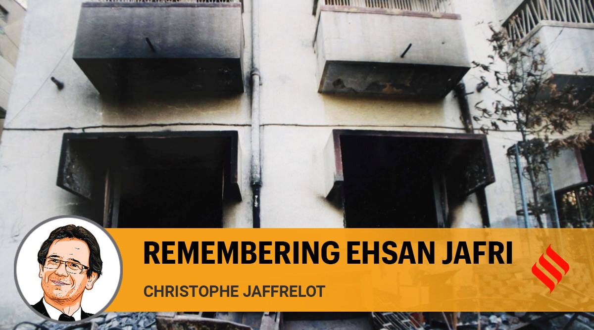 In the 1969 communal riots that ravaged the city, Jafri's house was burnt down and his family moved to a relief camp. He rebuilt his house almost at the same place in Ahmedabad, in the industrial belt, and even established a Bohra housing association, Gulbarg Society. (Express Archive)