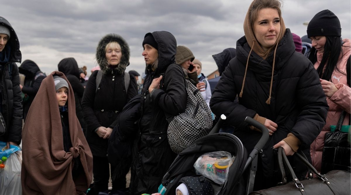 ‘Falling into emptiness’ Ukrainian families feel the pain of
