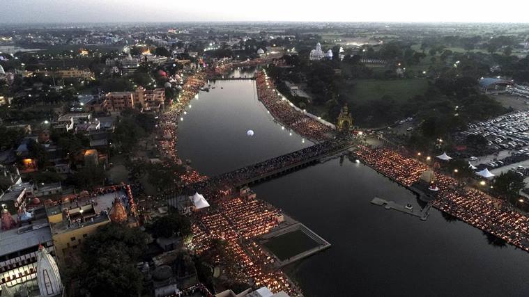 maha shivratri, oil lamps ujjain, oil lamps world record