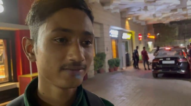 Pradeep Mehra said that he gets free after 11 pm, and runs home to get some exercise in. (Photo: Screengrab from video on Twitter/@vinodkapri)