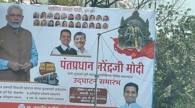 PM Modi is slated to inaugurate Pune Metro stretches on two corridors at 11.30 am today (Sunday).  (Express/Ashish Kale)