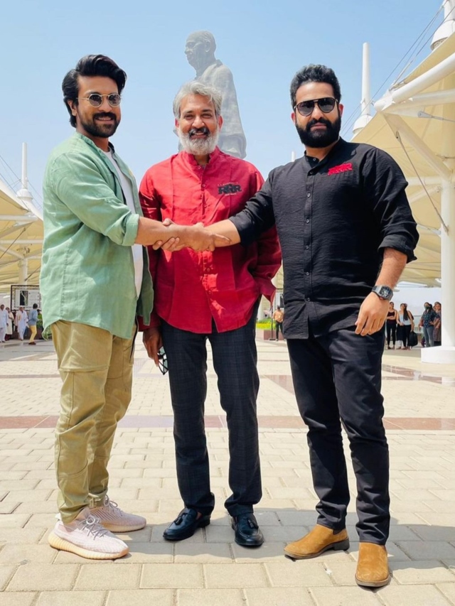 Rams Dad Rrr What RRR’s Ram Charan and Jr NTR are upto | The Indian Express