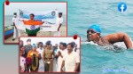para swimmer, autistic girl swimming, Palk Strait, swimming and autism, indian express