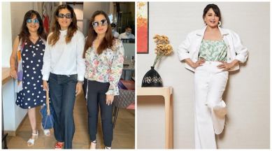 Raveena Tandon and Neelam Kothari celebrate the glorious 90s. Special  thanks to Govinda | Entertainment News,The Indian Express