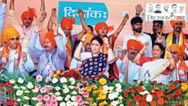 Uttar Pradesh news, Uttar Pradesh, Uttar Pradesh Assembly elections 2022, Bharatiya Janata Party (BJP), Samajwadi Party, Mirzapur, Azamgarh, Bhadohi, Chandauli, Ghazipur, Jaunpur, Mau, Sonbhadra and Varanasi, UP polls phase 7, Yogi Adityanath, Akhilesh Yadav, Indian Express, India news, current affairs, Indian Express News Service, Express News Service, Express News, Indian Express India News