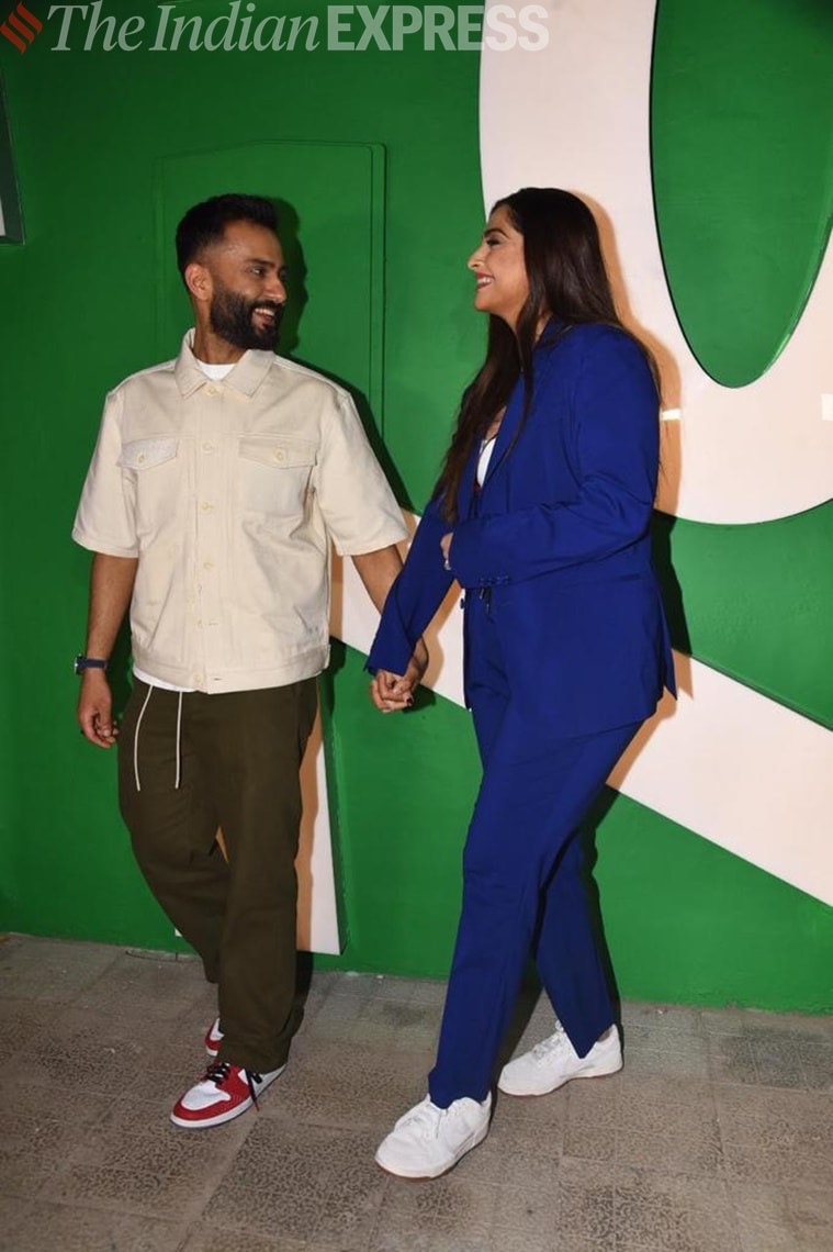 sonam kapoor with anand ahuja