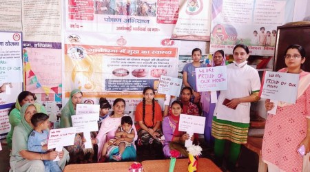 Apart from schools, Dr Shivanii said that dental surgeons are also going to anganwadis and ashianas for kids, prenatal and postnatal wards for women in all health facilities and slums in Panchkula as part of the campaign.  