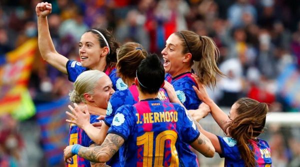 Barcelona vs real madrid, Women's Champions League quarter final