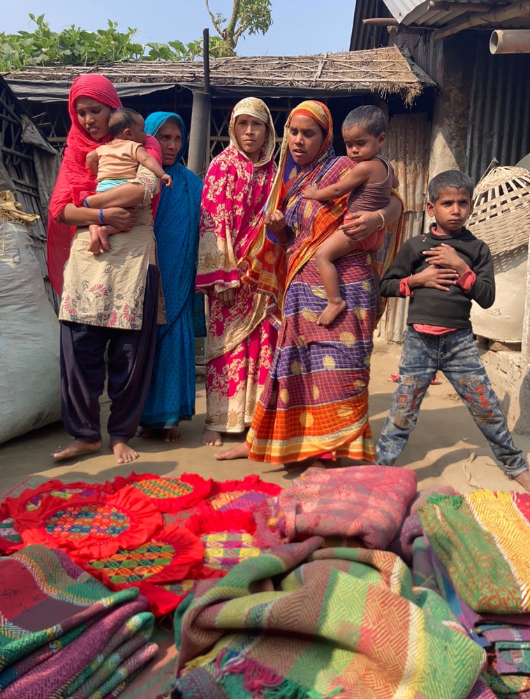 shershabadi women, embroidery, kheta