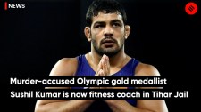 Murder-accused Olympic gold medallist Sushil Kumar is now fitness coach in Tihar Jail