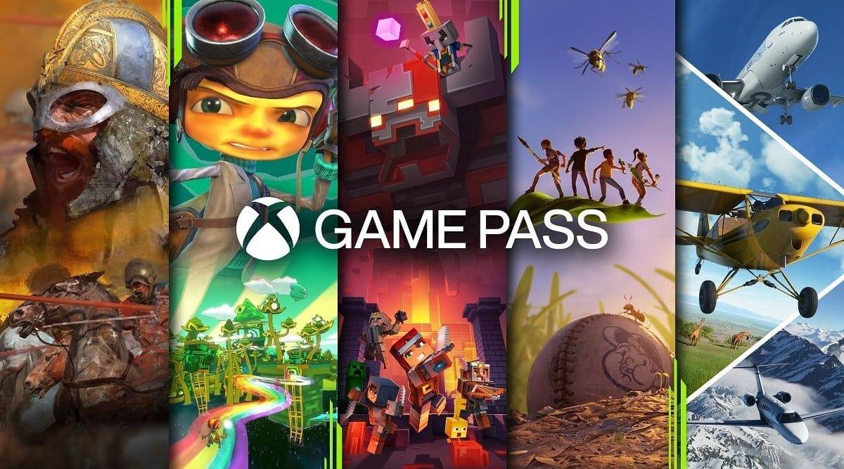 This image features multiple screencaps from different Xbox game to represent the Xbox Game pass