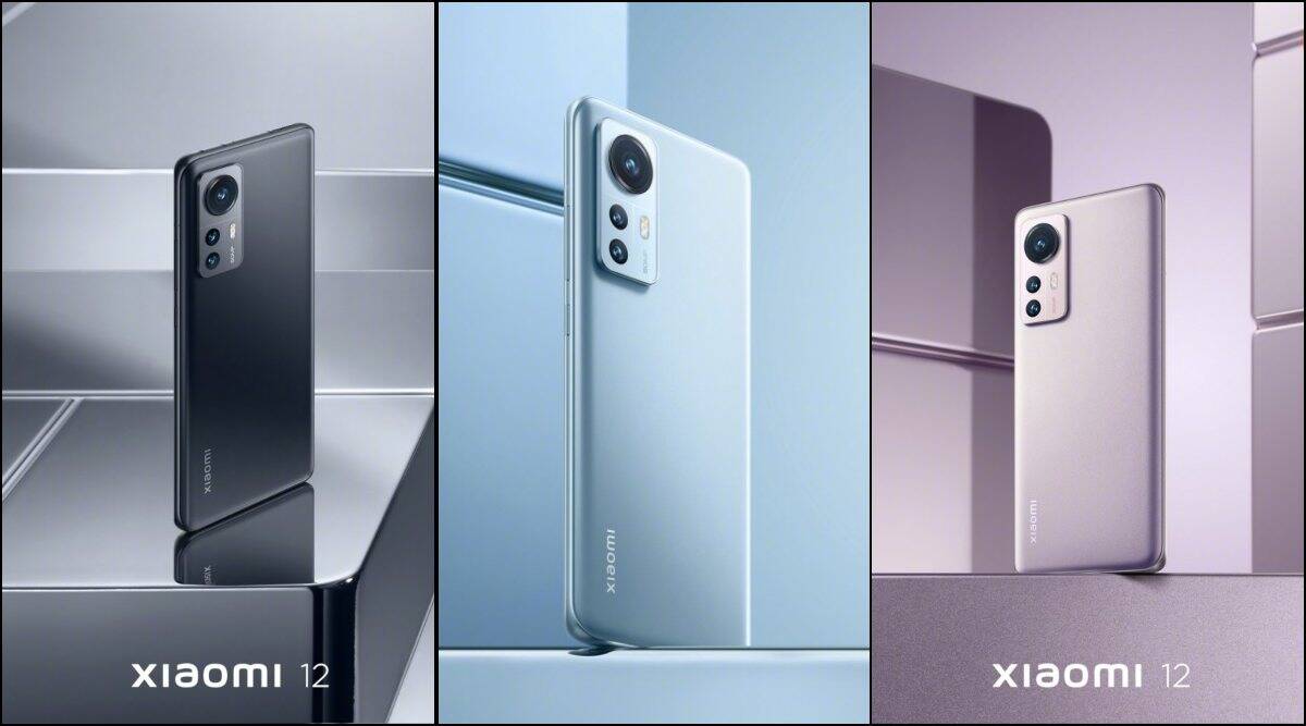 All phones in the series will be available in grey, blue and purple colours.  (Image credit: Xiaomi)
