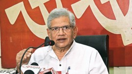Sitaram Yechury, CPM leader Sitaram Yechury, Bharatiya Janata Party (BJP), CPM, Mamata Banerjee, West Bengal, Kolkata, West Bengal news, Kolkata news, India news, Indian Express News Service, Express News Service, Express News, Indian Express News