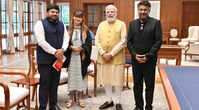 PM Modi with director Vivek Agnihotri