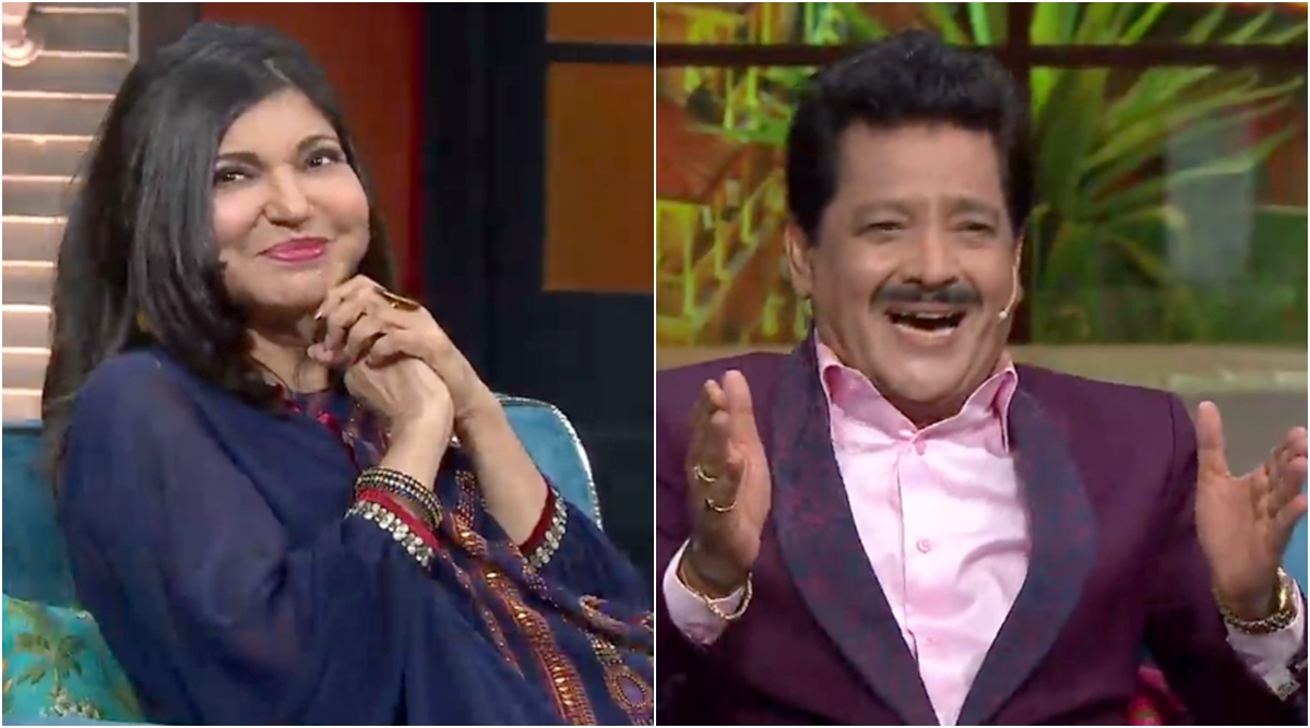 Alka Yagnik Sex Videos - Udit Narayan flirts with Alka Yagnik on The Kapil Sharma Show, says 'Alka  ke rag rag mein Udit baitha hai' | Entertainment News,The Indian Express
