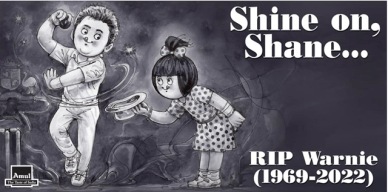 Amul Topical Shane Warne, Amul topical, Shane Warne dies, Shane Warne heart attack, Shane Warne dead, Shane Warne news, Indian Express