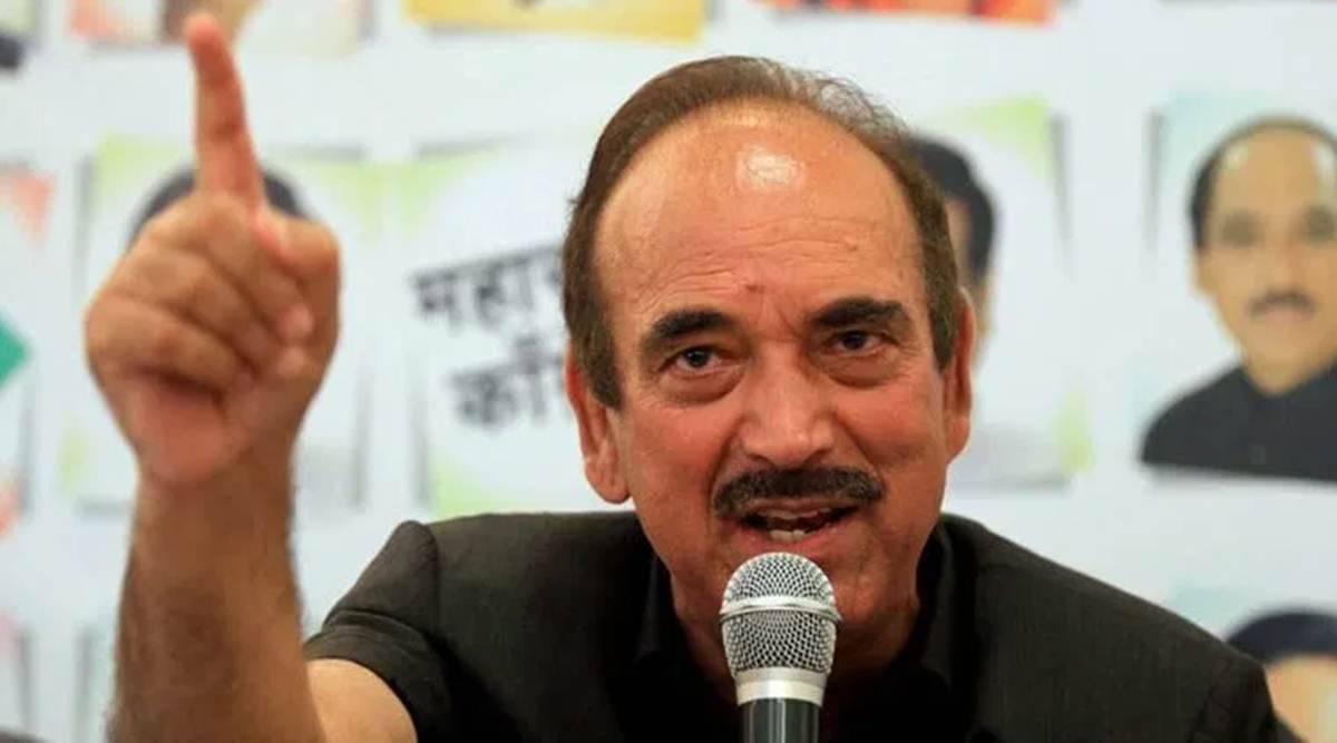 Leader of Opposition Ghulam Nabi Azad