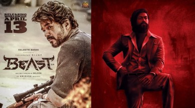 Vijay's Beast gets a release date, to clash with Yash's KGF 2 |  Entertainment News,The Indian Express
